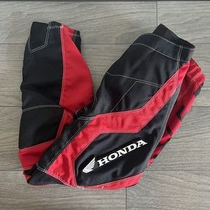 Fox Racing Honda 180 Motocross Pants Red Black Youth Size 10/26